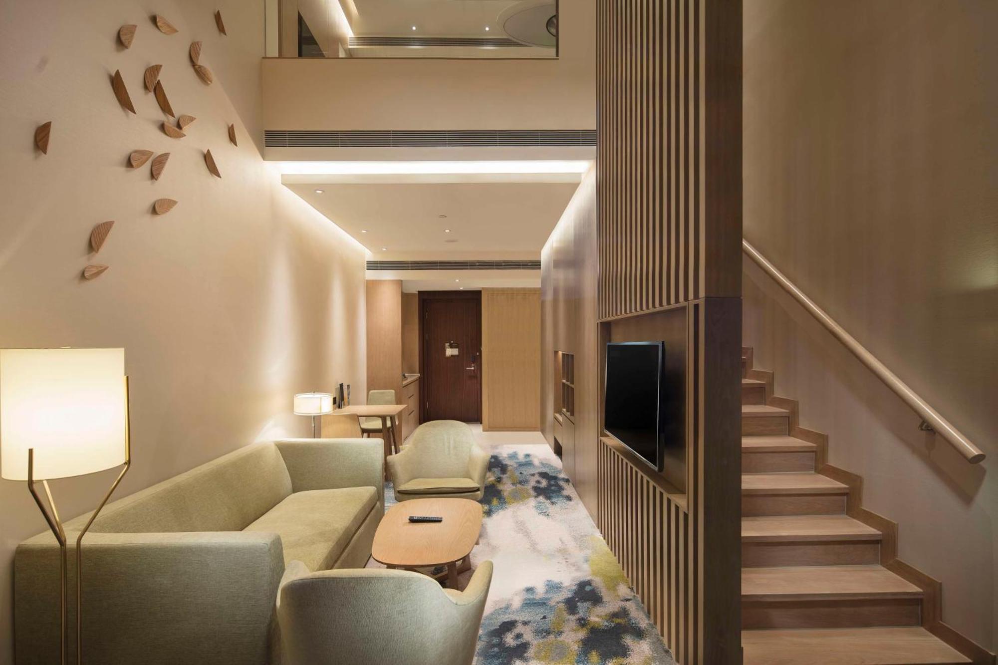 Hilton Garden Inn Hangzhou Lu'Niao Anji Exterior foto