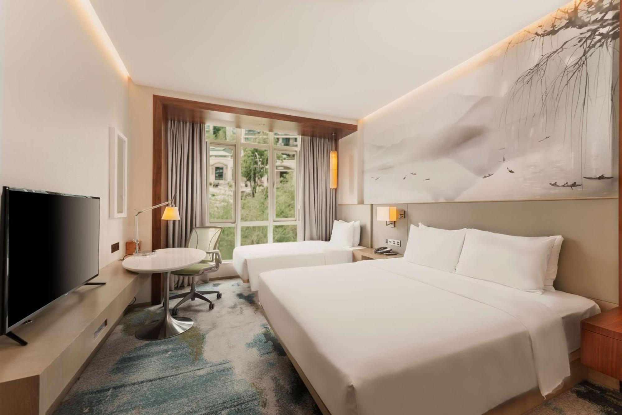 Hilton Garden Inn Hangzhou Lu'Niao Anji Exterior foto